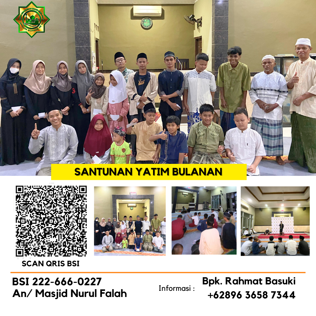 SANTUNAN YATIM BULANAN.